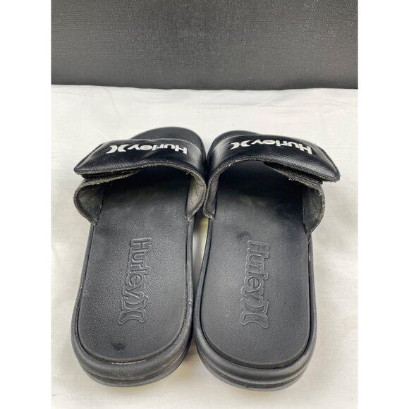 Hurley Men's Black Slides/Shoes/Sandals Size 10 SKU 3640 - Picture 4 of 5